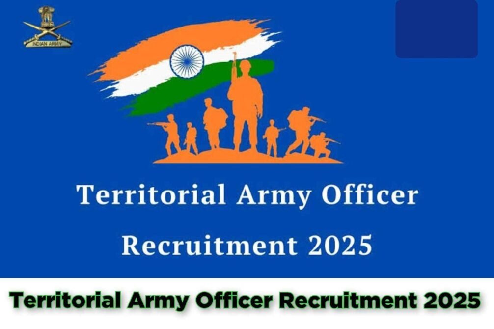 Territorial Army Officer Recruitment 2025