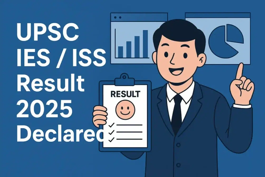 UPSC IES ISS 2024 Result Out – Download PDF Now