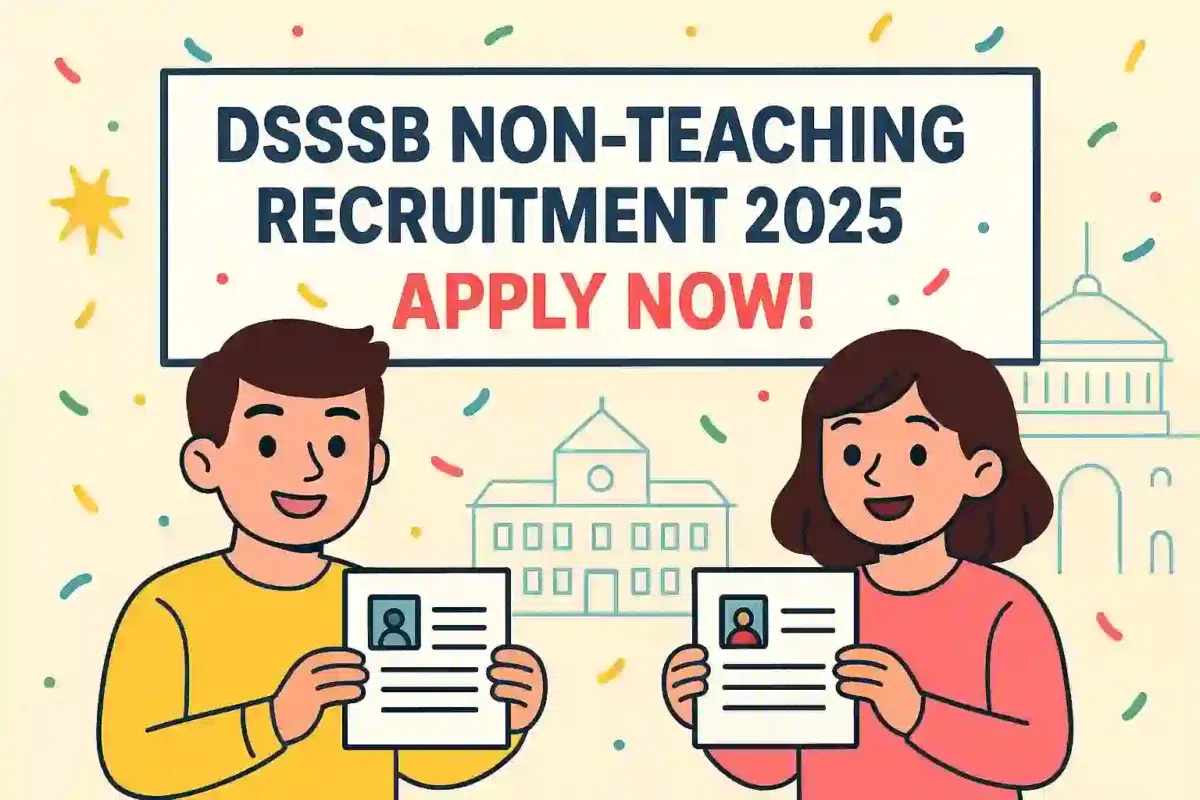 DSSSB Non-Teaching Recruitment 2025