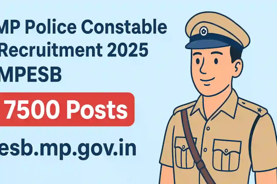 MPESB Police Constable Bharti 2025