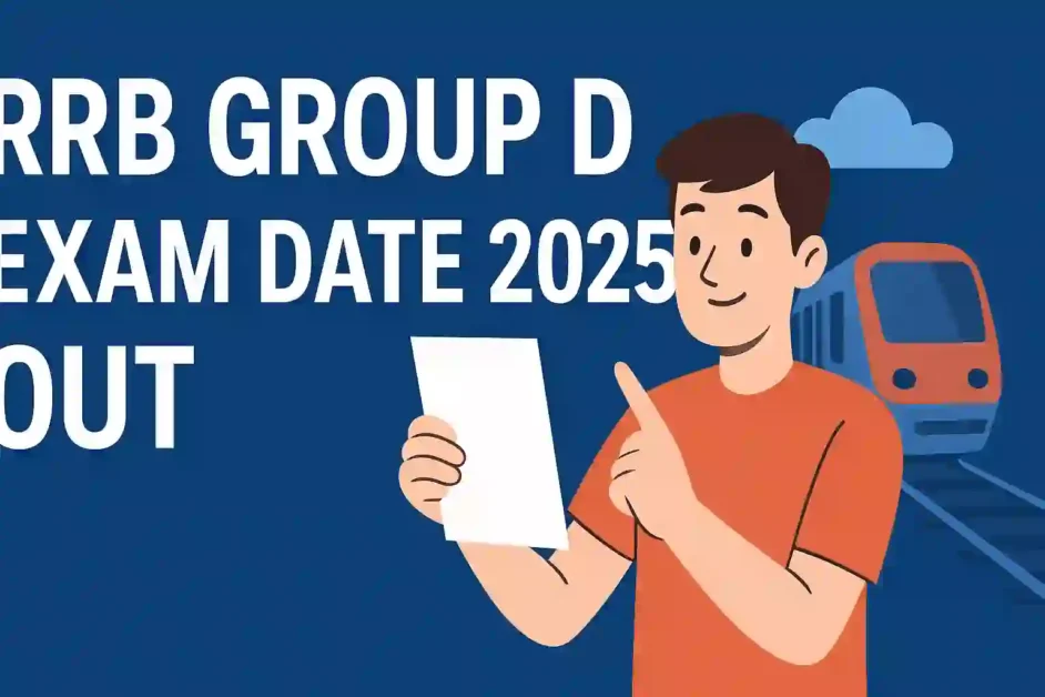 Railway RRB Group D Level-1 Exam Date 2025