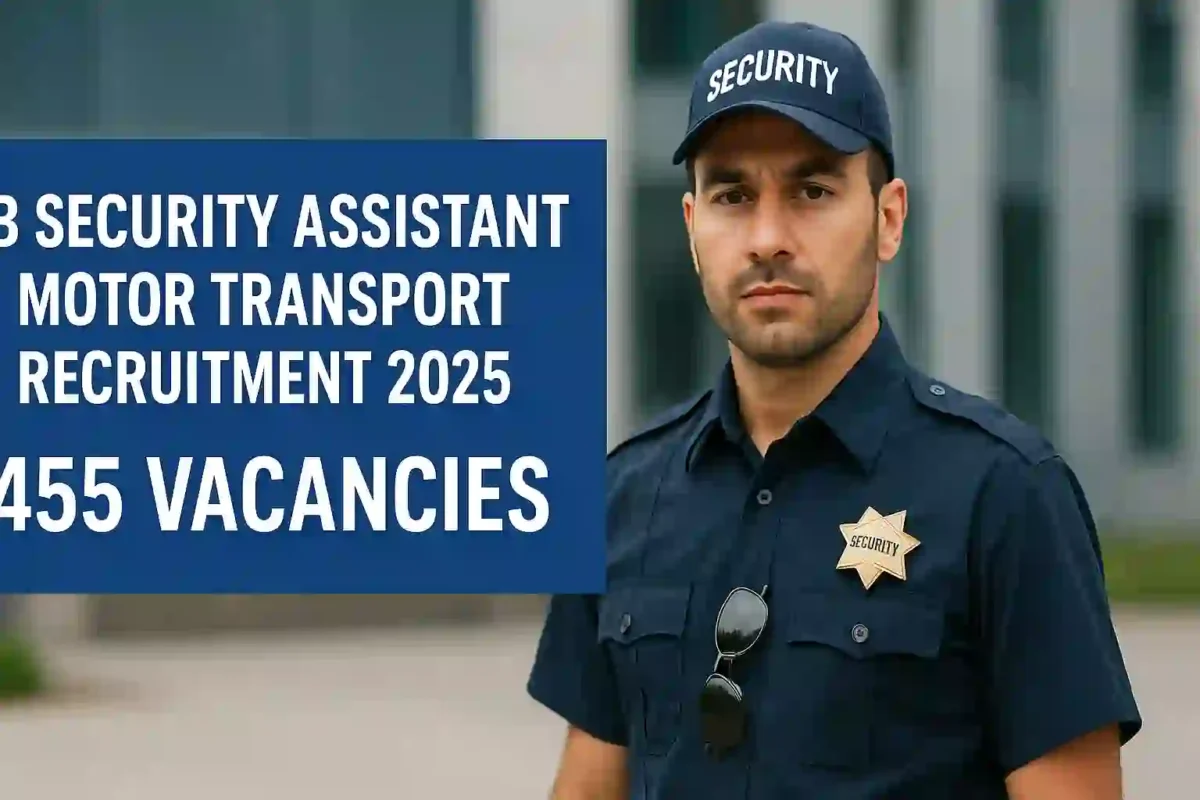 alt="IB Security Assistant Motor Transport Recruitment 2025"