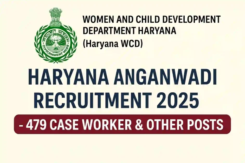 Haryana Anganwadi Recruitment 2025