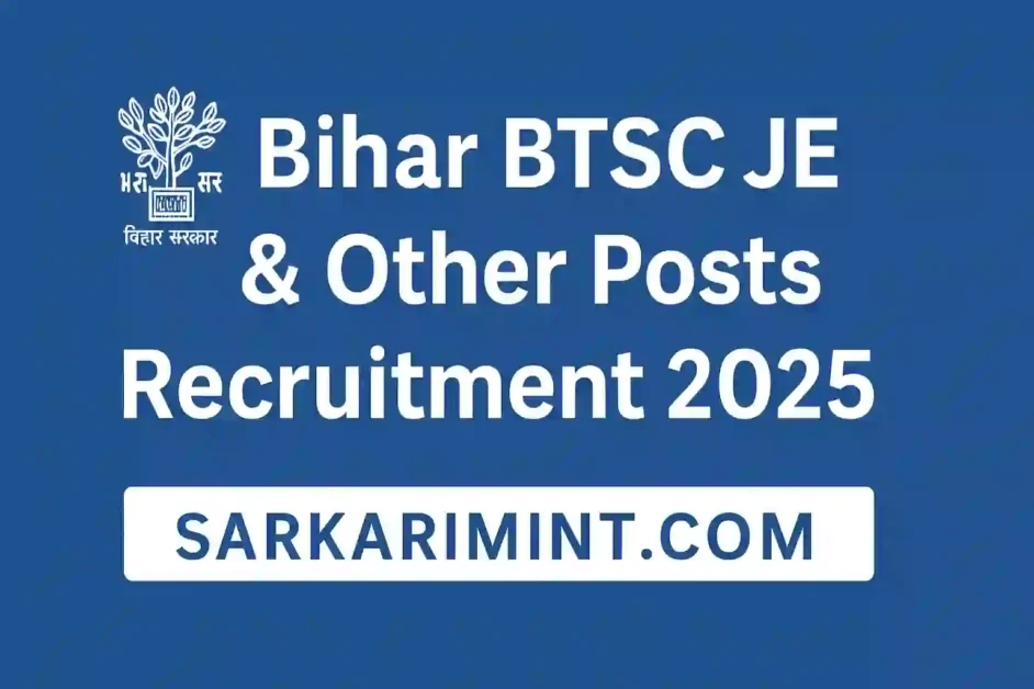 Bihar BTSC JE